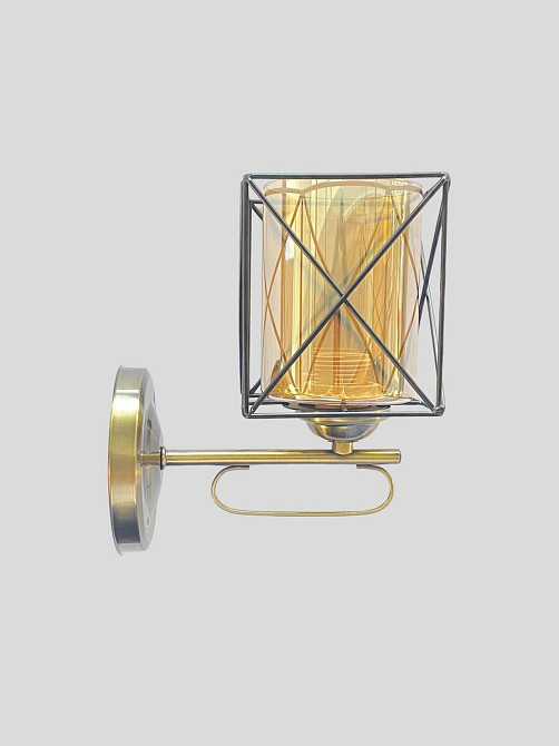 VALESO Настінне бра B-91207/1 бронза+чорний Коломия - фото 1