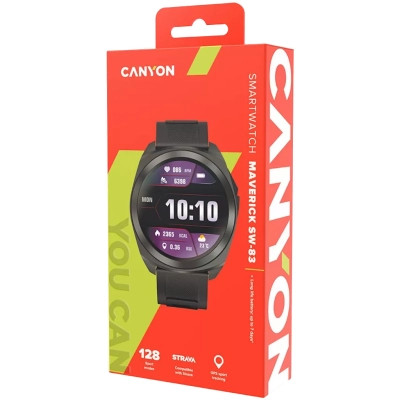 Смарт-годинник Canyon Maveric SW-83 GPS Black (CNS-SW83BB) Вінниця - фото 7