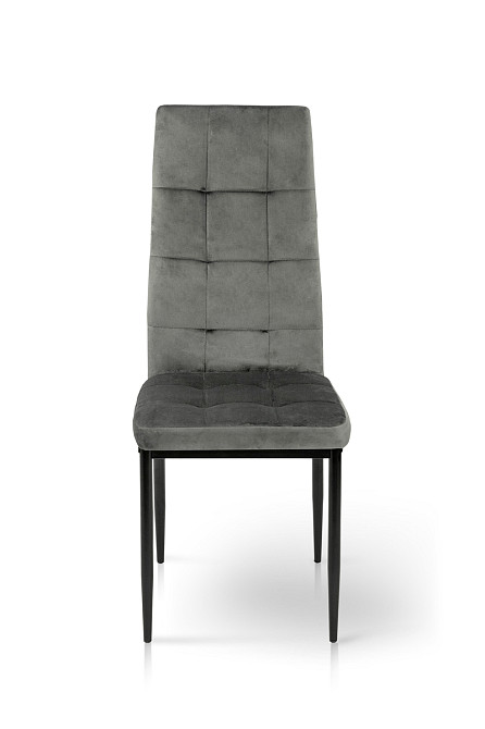 Стілець Айс, чорний/велюр графіт Київ - фото 2