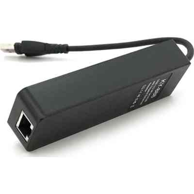 Концентратор Voltronic USB 3.0 to 3xUSB + Ethernet black (YT-3H3+1) Винница