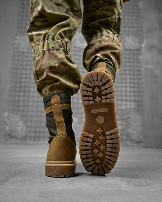 Літні тактичні черевики AGRIS кайот/олива ДЛ6466 Одеса - фото 4