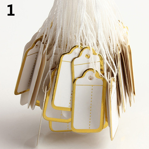 Ценники бирки для бижутерии 100 шт Киев - изображение 1