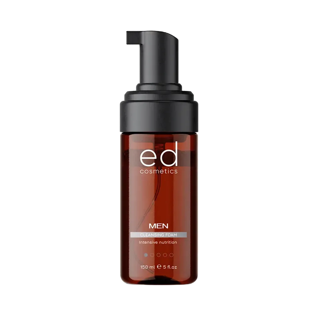 Мужская пенка для умывания MEN CLEANSING FOAM ED Cosmetics, 150 мл Днепр - изображение 1
