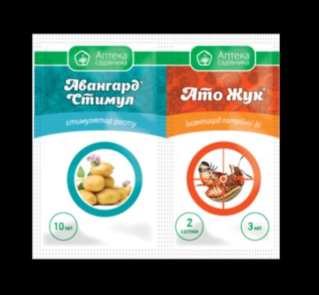 Інсектицид АТО Жук к.с. 3 мл + Авангард Стимул 10 мл Рівне