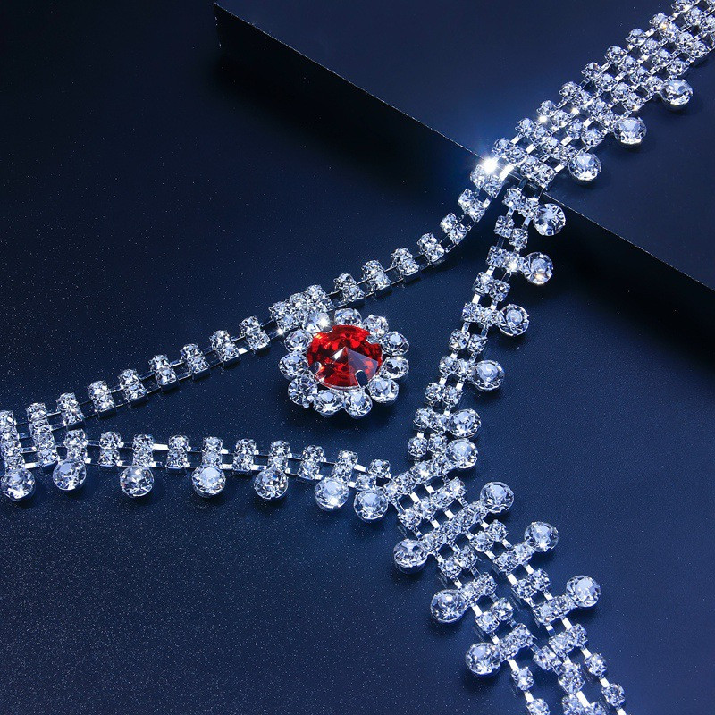 Трусики с камушками и цепочками one size серебристый Киев - изображение 5