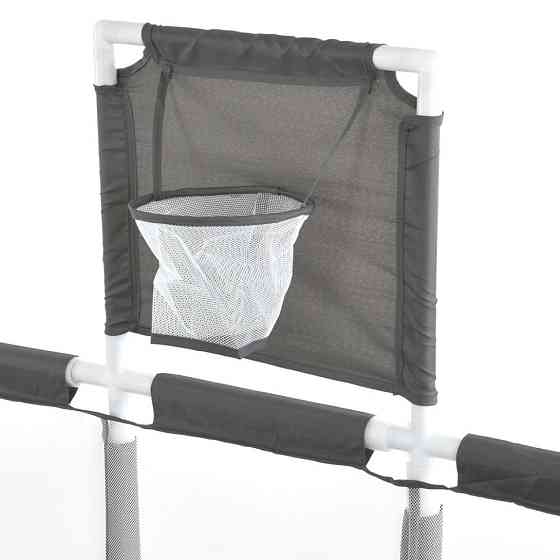 Дитячий манеж MR 1338-G, сірий, з баскетбольним кільцем Вінниця