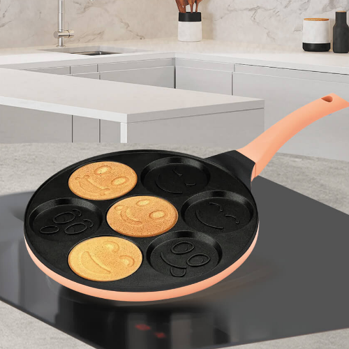 Сковорідка для млинців 26см Smile індукційне дно MR-1222-B Maestro Житомир - изображение 2