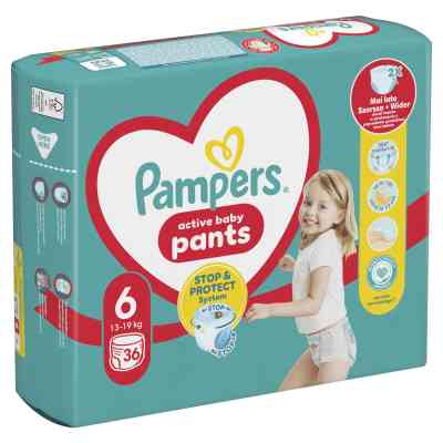 Подгузники Pampers трусики Pants Giant Размер 6 (15+ кг) 36 шт. (8006540069028) Винница