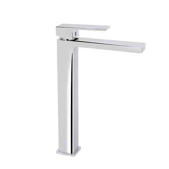 Змішувач для раковини Qtap Gemini QTGEM269CRM45677 (k35), одноважільний, високий, Chrome Харків