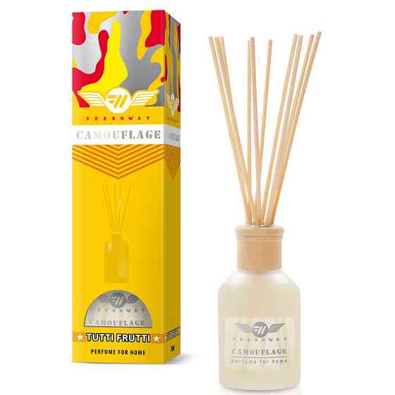 Аромадифузор для дому "Camouflage" Tutti Frutti (Тутті Фрутті) 100мл FreshWay Київ