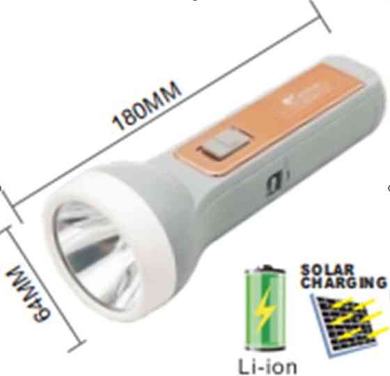 Ліхтарик на сонячній батареї Sirius Коломыя