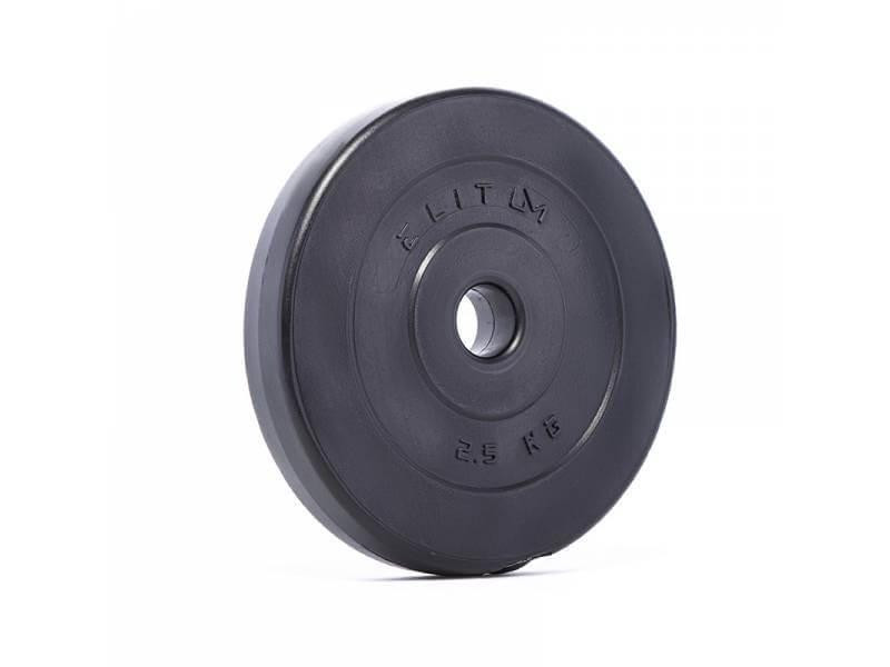 Набор композитные диски (блины) ELITUM для гантелей и штанги 4 штуки по 2,5 кг с диаметром отверстия 30мм Киев - изображение 2