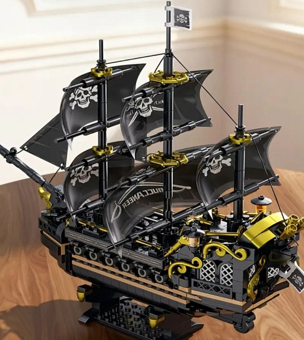 Конструктор корабель Чорна Перлина (+1000деталей) Харьков - изображение 3
