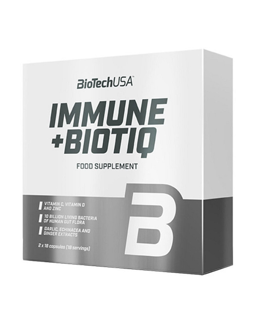 Комплекс вітамінів і мінералів Biotech Immune + Biotiq 18 + 18 caps Луцьк - фото 1