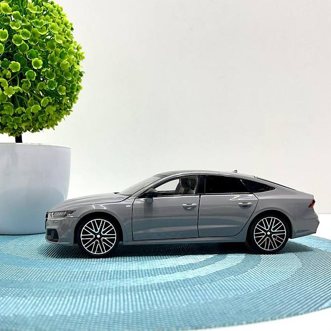 Машинка Audi А7 Авто Експерт металопластик 1:24 звук світло інерція Сіра (1904-17) Чернігів - фото 10
