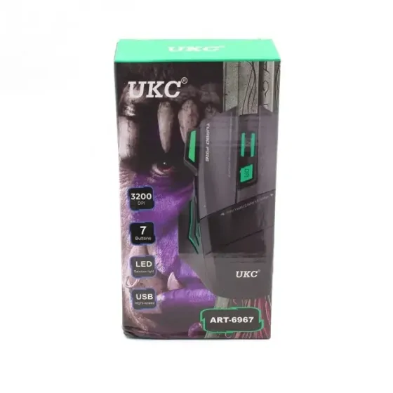 Игровая мышка Gaming Mouse X7S 7D с ковриком, эргономичный дизайн, подсветка RGB, высокая точность Киев
