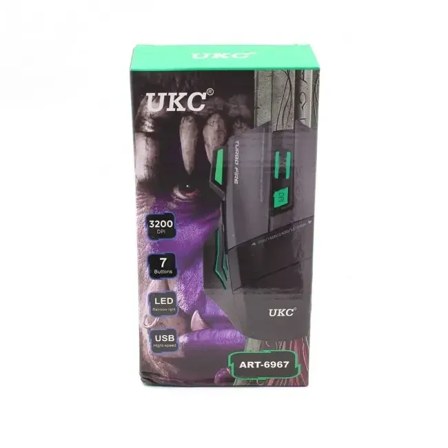 Игровая мышка Gaming Mouse X7S 7D с ковриком, эргономичный дизайн, подсветка RGB, высокая точность Одесса - изображение 2