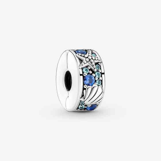 Серебряная клипса Пандора 