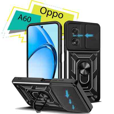 Чехол для мобильного телефона BeCover Military Oppo A60 Black (713078) Винница