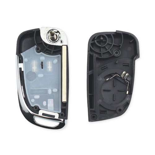 Выкидной ключ Opel Corsa E, корпус под чип, 2 кнопки DKT0269, HU100, новый корпус автоключа Киев