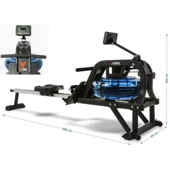 Гребний акватренажер York Fitness 1000 WATER RESISTANT Київ