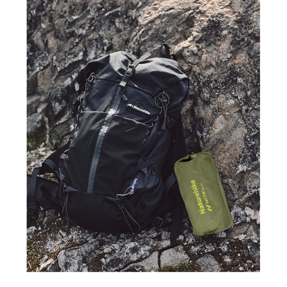 Матрац надувний надлегкий одномісний Naturehike CNK2450WS014, прямокутний зелений Киев - изображение 7