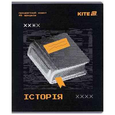 Зошит Kite предметний Techno 48 аркуші, клітинка, історія (K25-240-4) Вінниця