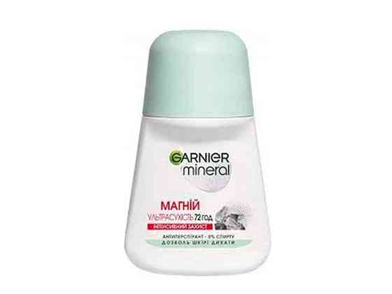 Антиперспірант Mineral Магній Ультрасухість Роликовий 50 мл ТМ Garnier Київ