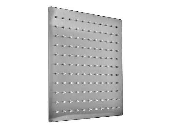 Лийка для душа потолочная нержавеющая сталь квадрат SH-006.SUS-25x25cm (ZX5009) ТМ Zerix Киев