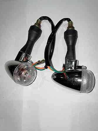 Повороты (пара) круглые (хром, прозрачные) Мукачево