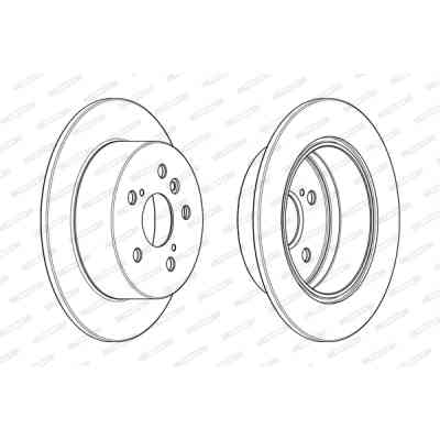 Тормозной диск FERODO DDF1980C Винница