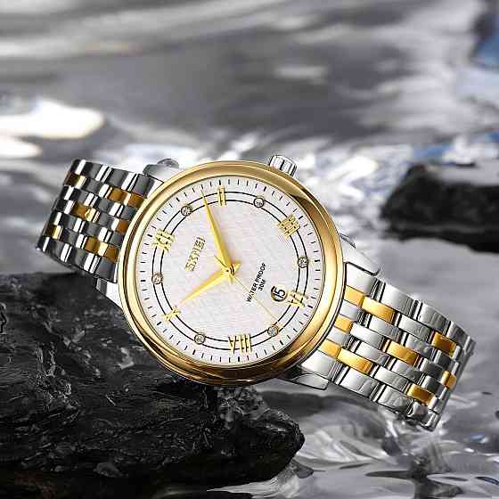 Skmei 9272TGDSI-S Gold/Silver-Silver Lady Київ