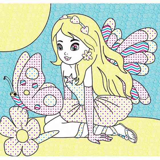 Водні розмальовки Чарівна розмальовка У країні фей 757180, 4 малюнки Вінниця