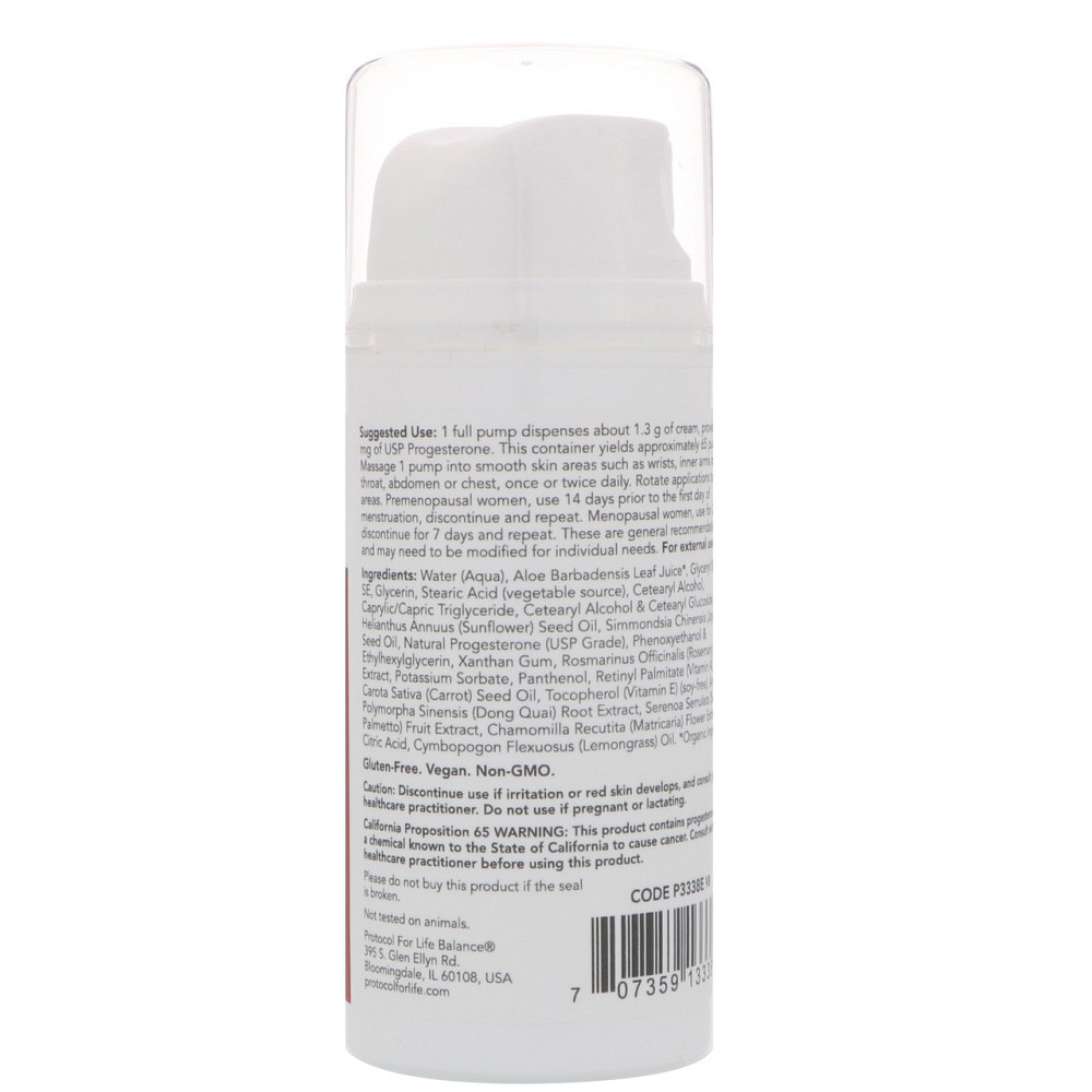 Крем для кожи с прогестероном Protocol for Life Balance Skin Cream 85 г Киев - изображение 2