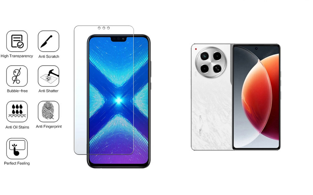 Защитное стекло NeoGlass для Tecno Camon 30 – ультрапрозрачное и устойчивое Киев - изображение 4