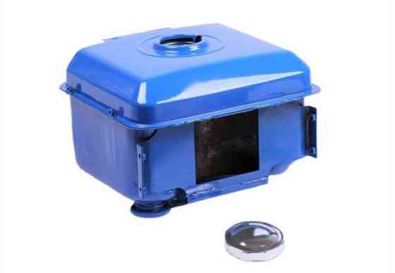 Бак топливный с крышкой  на мототрактор Зубр  с дизельным двигателем 195N Мукачево