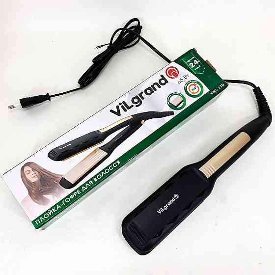 Плойка-праска для випрямлення волосся ViLgrand VHS-110 65 Вт, Випрямляч праска щипці UA-47 Івано-Франківськ