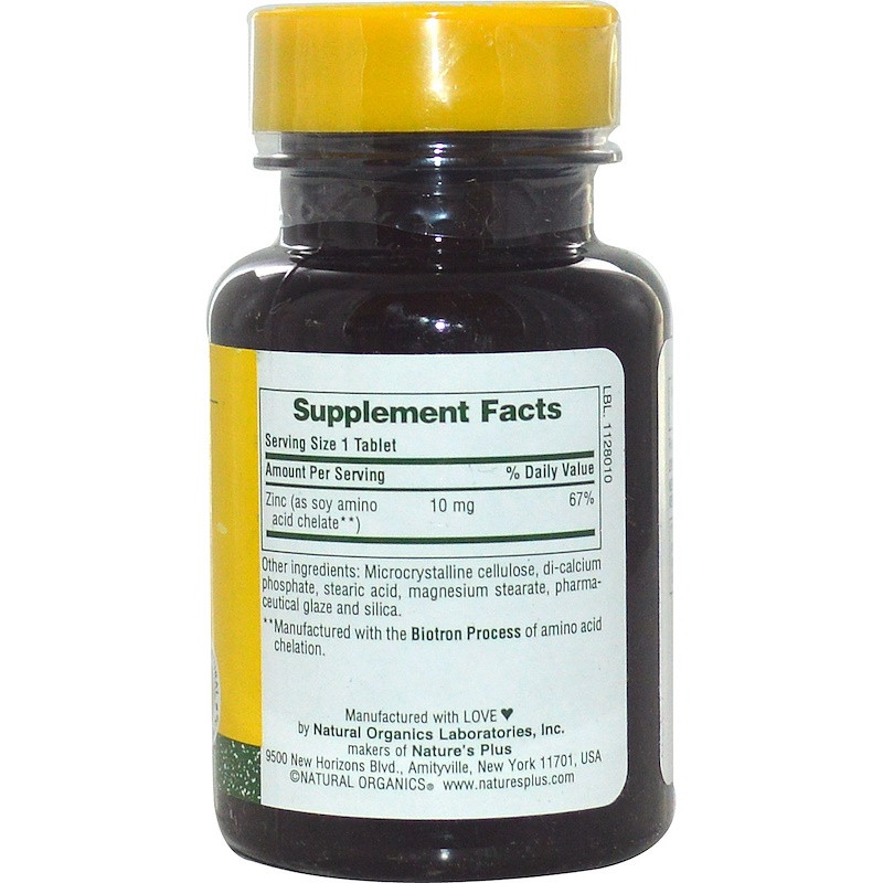 Цинк (Zinc) 10 мг 90 таблеток Киев - изображение 2