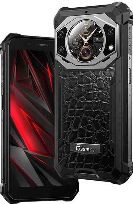 Смартфон Oukitel FOSSIBOT F101 Pro кожа крокодила 10600mAh 8/128Gb NFC Киев - изображение 6