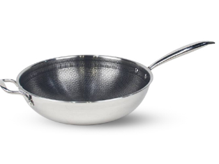 Сковорідка d32см WOK а/п PFLUON з захисною насічкою 9090-32WOK S&T Житомир