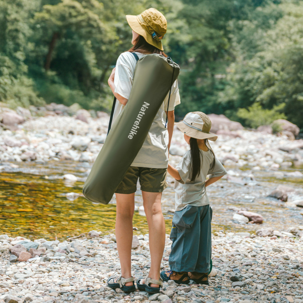 Крісло-шезлонг складане Naturehike CNK2550JJ023 Nightfall T05, сталь, оливкове Київ - фото 7