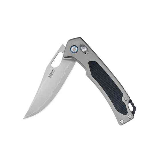 Нож складной SRM Retriever 9203-AK, черно-серый Киев