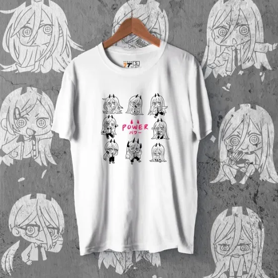 Футболка для подростка мальчика с принтом Человек Бензопила Power Kid WE Размер 160 Anime10494 Днепр