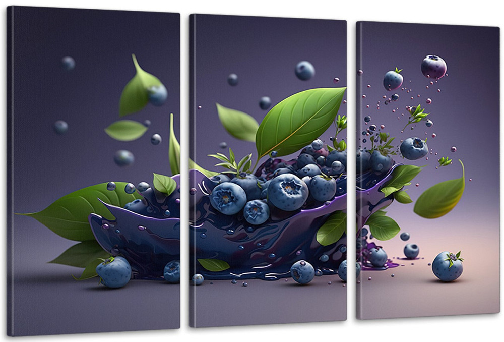 Модульна картина у вітальню/ спальню   Лохина        ART-159_3A 100х150 см Київ - фото 1