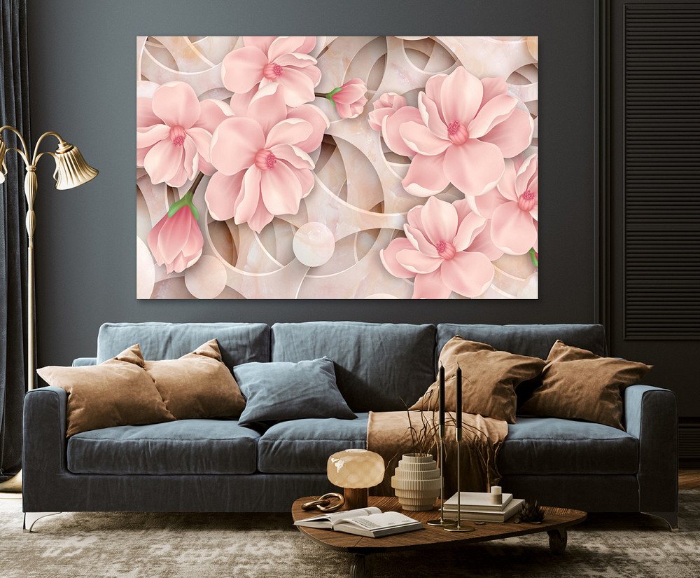 Картина холст в гостиную / спальню  Магнолія   MLP_289 90х180см Киев - изображение 3