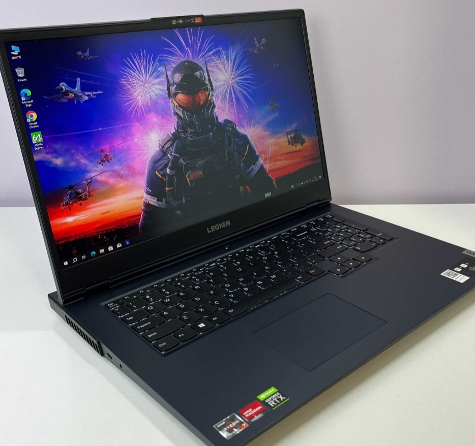 Legion 5 17,3 RTX 3070 8Gb Ryzen 7 5800H 130W 144Hz 16Gb SSD512Gb Ноутбук Київ - фото 4