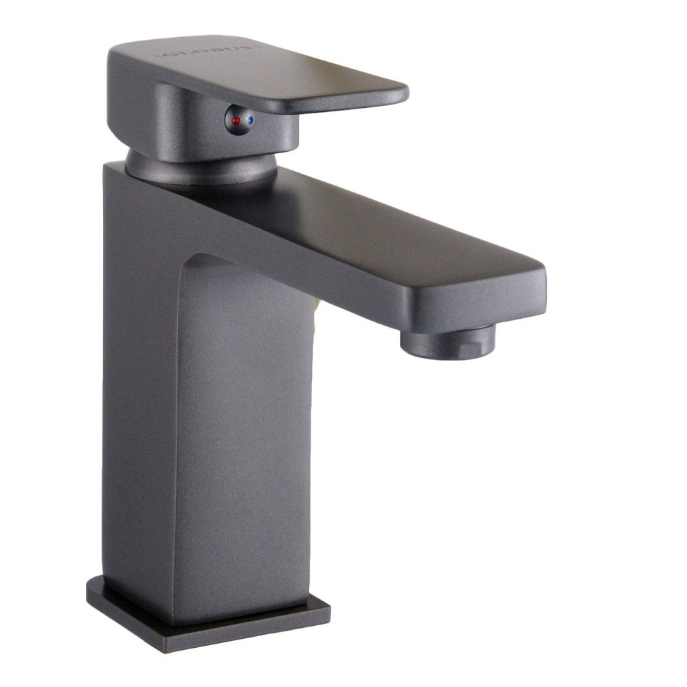 Смеситель для умывальника Globus Lux Milano GLM-0401-11-Graphite (000023317) Киев - изображение 2