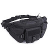 Сумка тактична поясна чорна