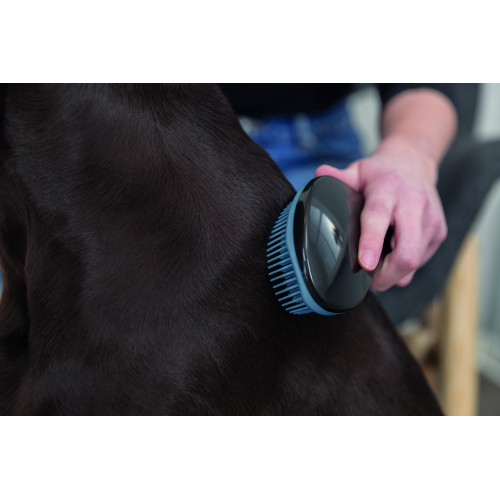 Щітка-пуходерка Trixie для собак м_яка пластикова 19 см Київ - фото 10