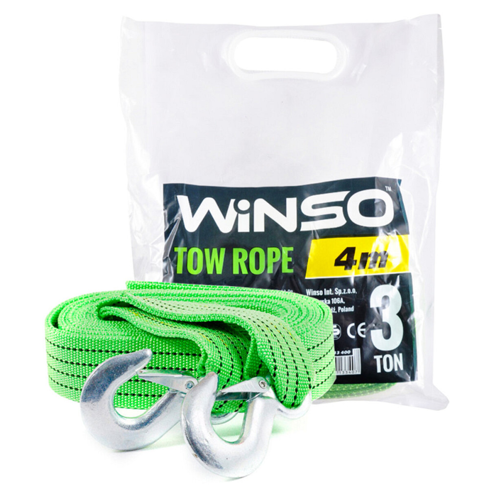 Буксировочный трос Winso 3т, 4м Киев - изображение 1